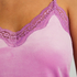 Cami top Velours Lace, Roze