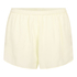Short en satin Minimal, Jaune