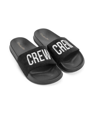 Sandales Crew, Noir