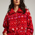 Onesie fleece, Rood