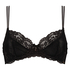 Non-padded underwired bra Jolie, Noir