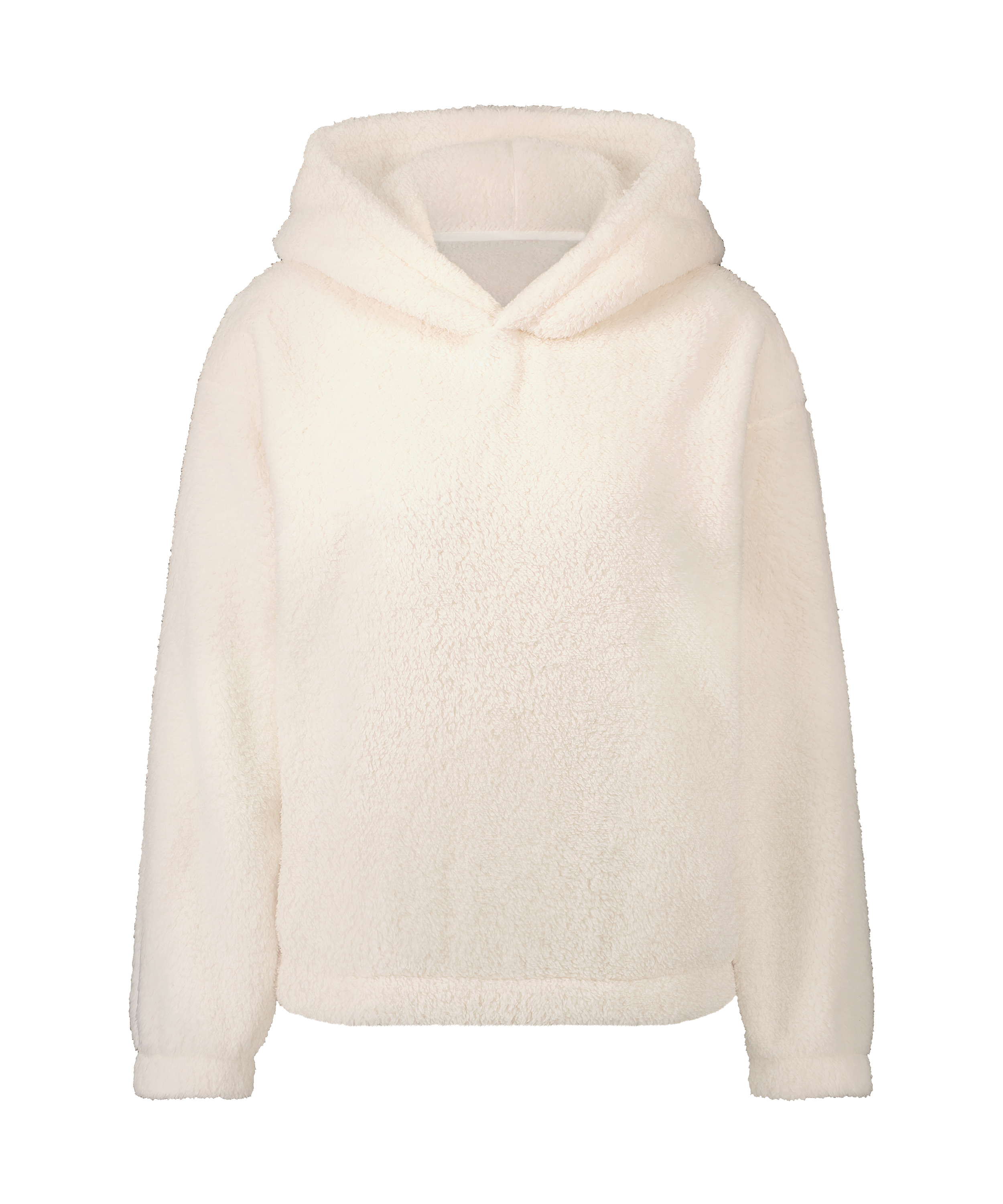 Hoodie Fleece Snuggle, Wit, main