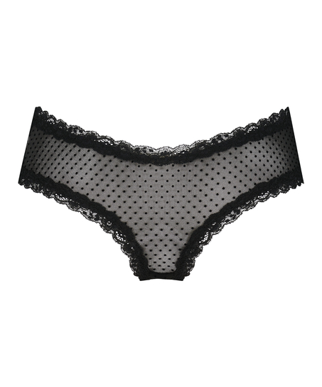 Brazilian V-shape mesh, Zwart