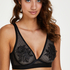 Soutien-gorge &agrave; armatures non-pr&eacute;form&eacute; Amelia, Noir