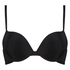 Soutien-gorge à armatures préformé push-up, Noir