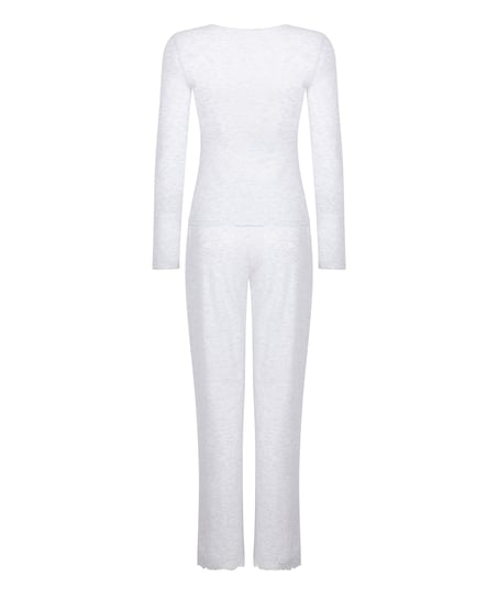 Pyjama set, Grijs