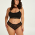 Hoge Brazilian Chloe Curvy, Zwart