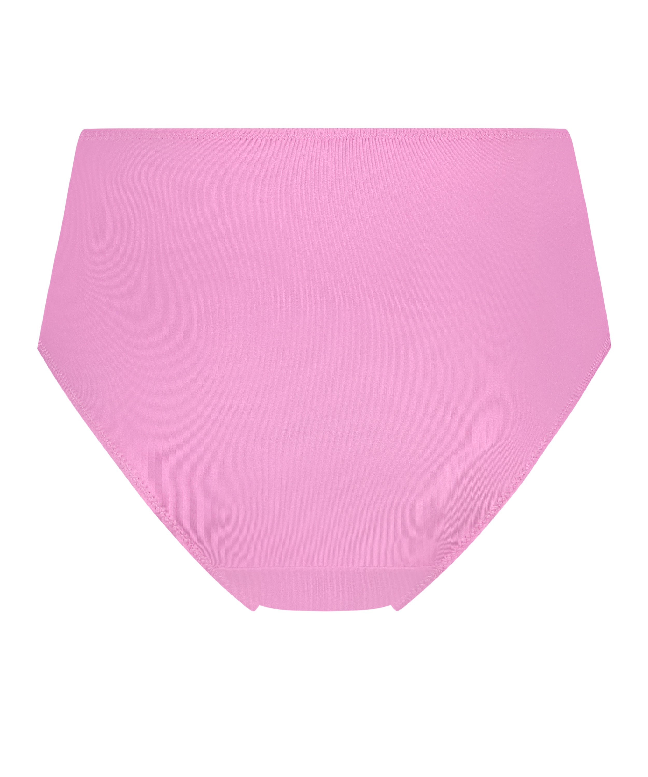 Slip taille haute Sophie, Rose, main