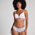 Soutien-gorge &agrave; armatures pr&eacute;form&eacute; push-up Angie, Blanc