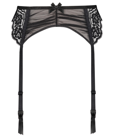 Jarretel Allison Rebecca Mir, Zwart