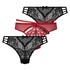3-pack brazilians, Rood