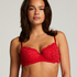 Soutien-gorge à armatures préformé Rose, Rouge