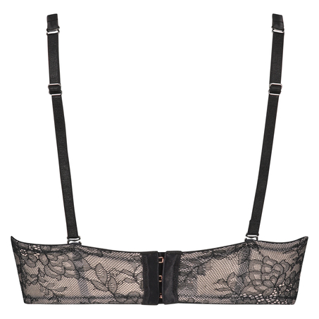 Voorgevormde strapless beugel bh Elsa, Zwart