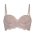 Voorgevormde strapless beugel bh Leni, Paars