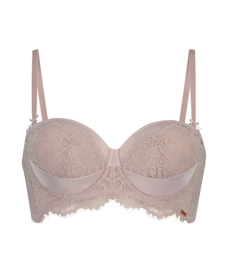 Voorgevormde strapless beugel bh Leni, Paars