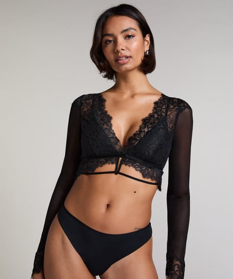Bralette Ella, Zwart