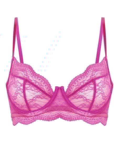 Niet-voorgevormde beugel bh Isabelle, Paars