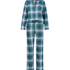 Lange pyjama set, Blauw