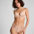 Superslip midi kant, Beige