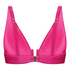 Triangel bikinitop Luna, Roze