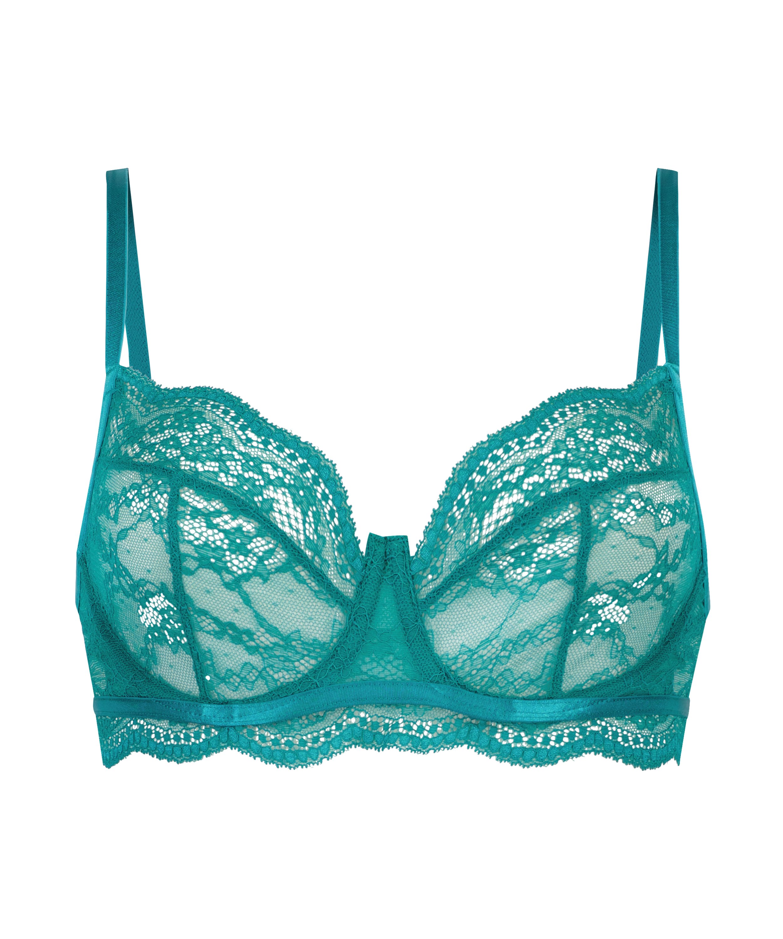 Soutien-gorge non-rembourré à armatures Isabelle, Bleu, main