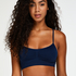 Croptop sans coutures Maria, Bleu