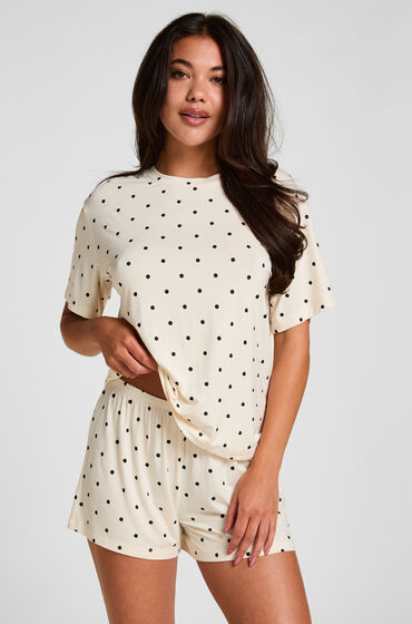 Hunkemöller Pyjama Set Loose Wit
