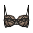 Voorgevormde strapless beugel bh Daisy, Zwart