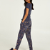 Tall pyjamabroek Ditzy Floral, Blauw