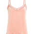Cami top Velours Lace, Roze