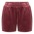 Shorts Velours Pocket, Rood