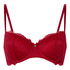 Soutien-gorge à armatures préformé Marine, Rouge