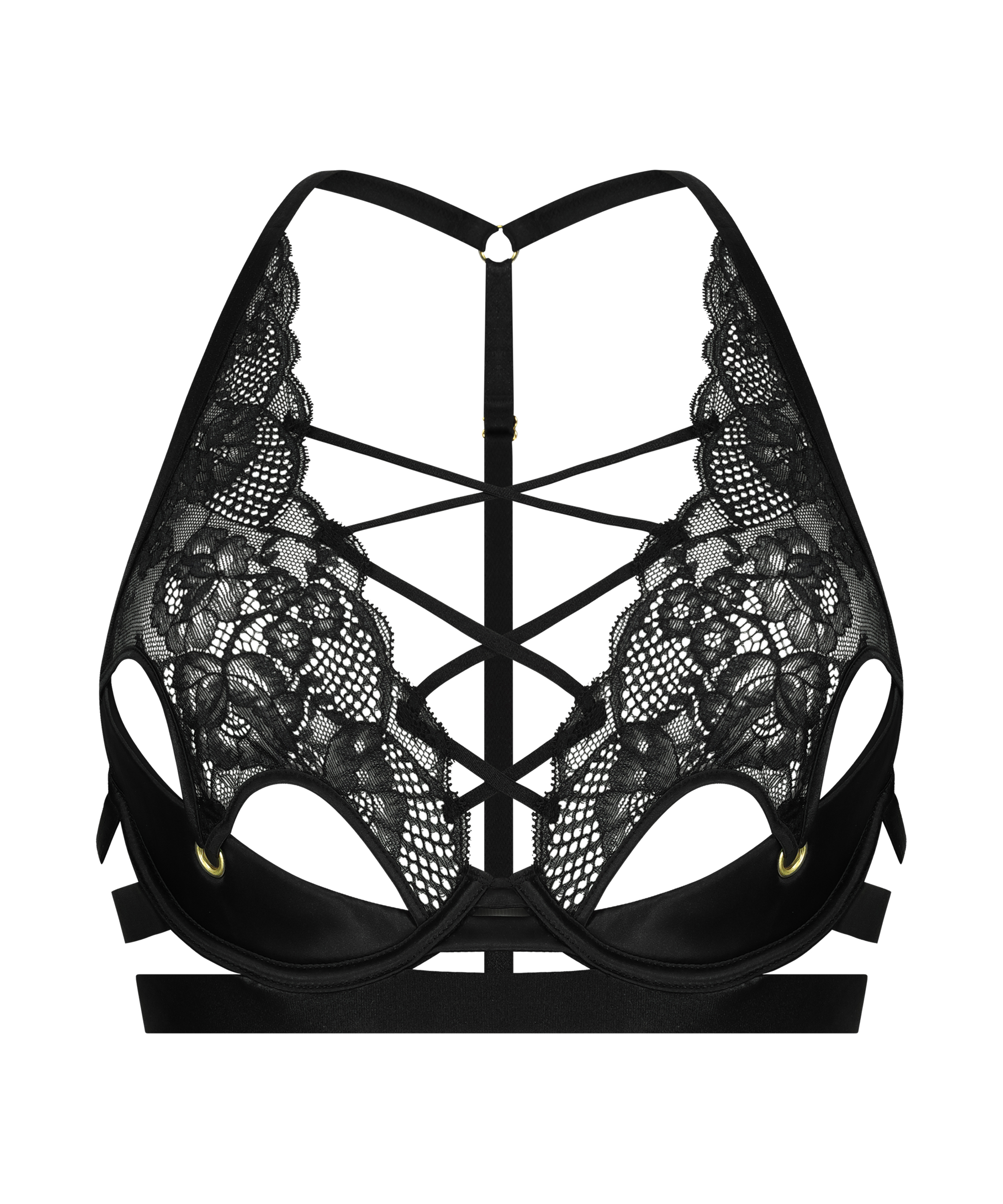 Soutien-gorge &agrave; armatures pr&eacute;form&eacute; Catherine, Noir, main
