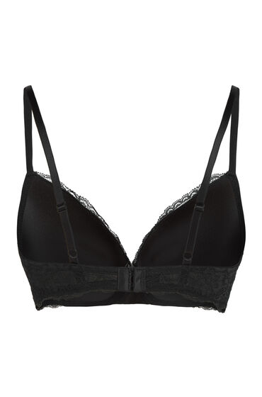Hunkemöller Voorgevormde push-up beugel bh Marine Zwart, foto 2