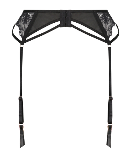 Porte-jarretelles Chayna, Noir