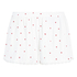 Short de pyjama Pointelle, Blanc