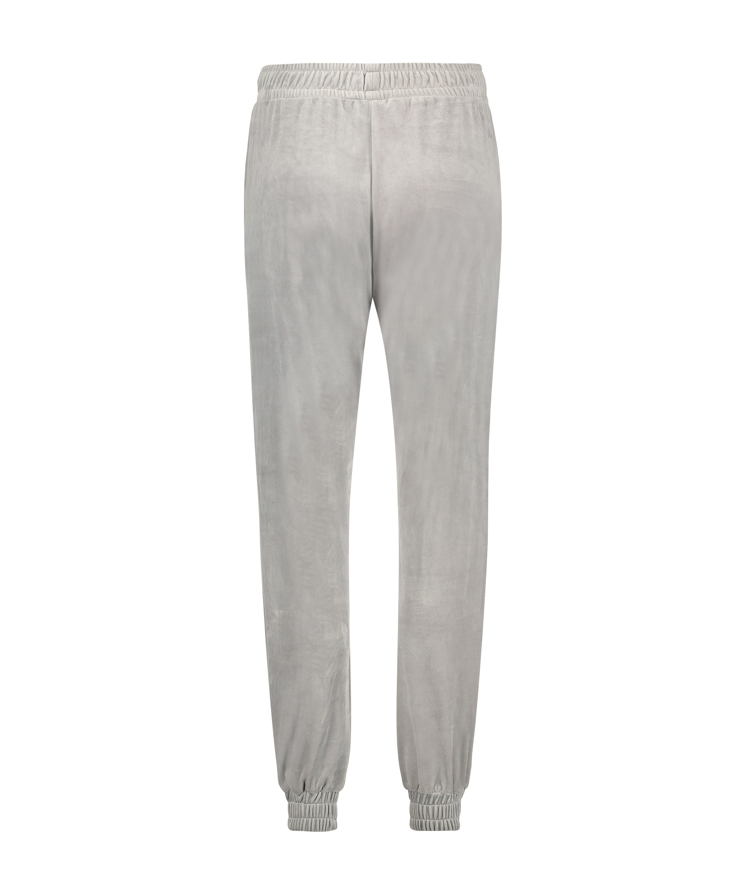 Joggingbroek Velours, Grijs, main