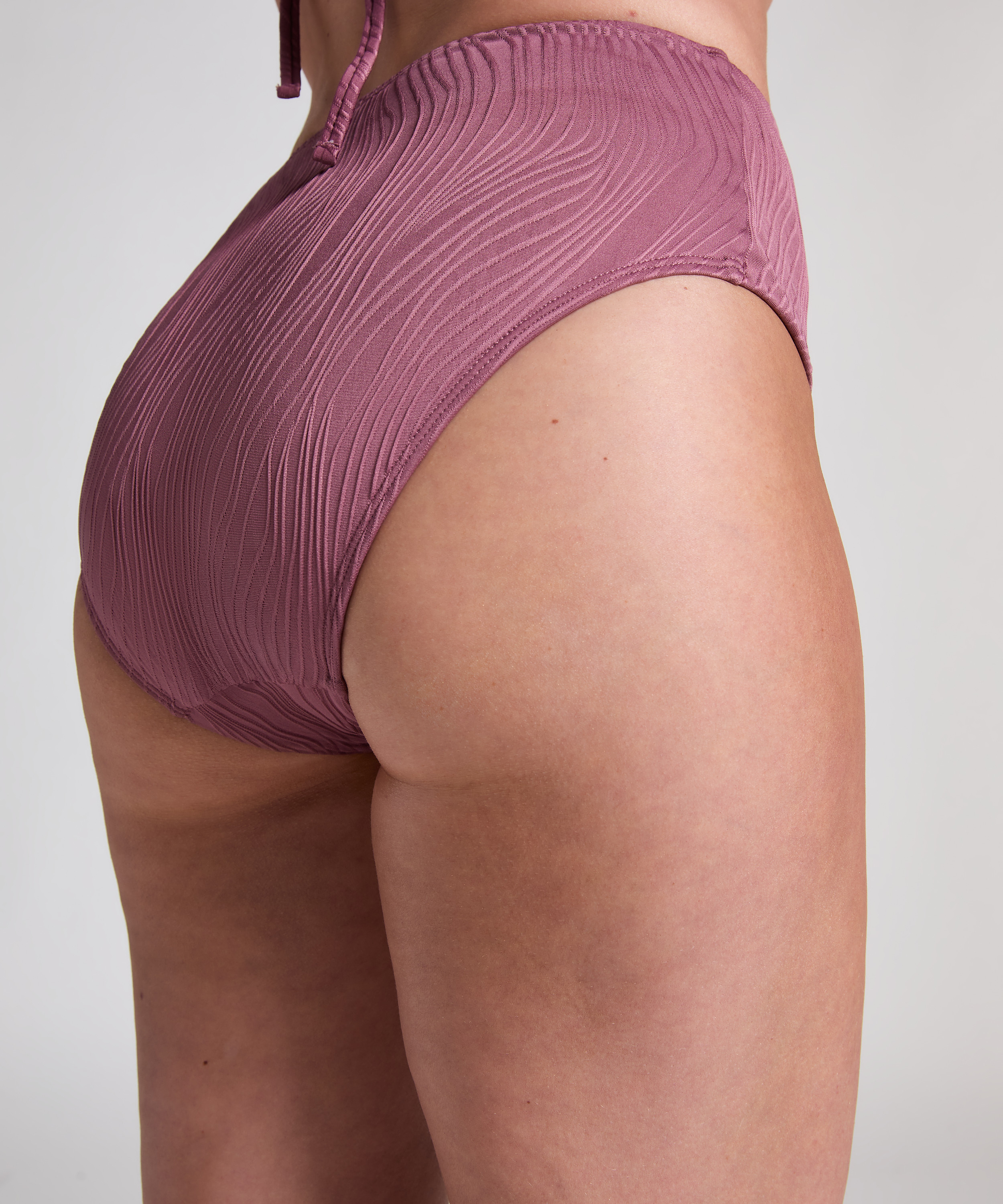Rio Bikinibroekje met Hoge Taille, Paars, main