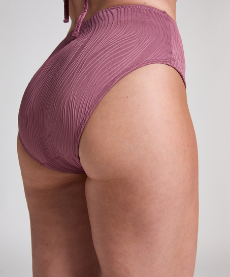 Rio Bikinibroekje met Hoge Taille, Paars