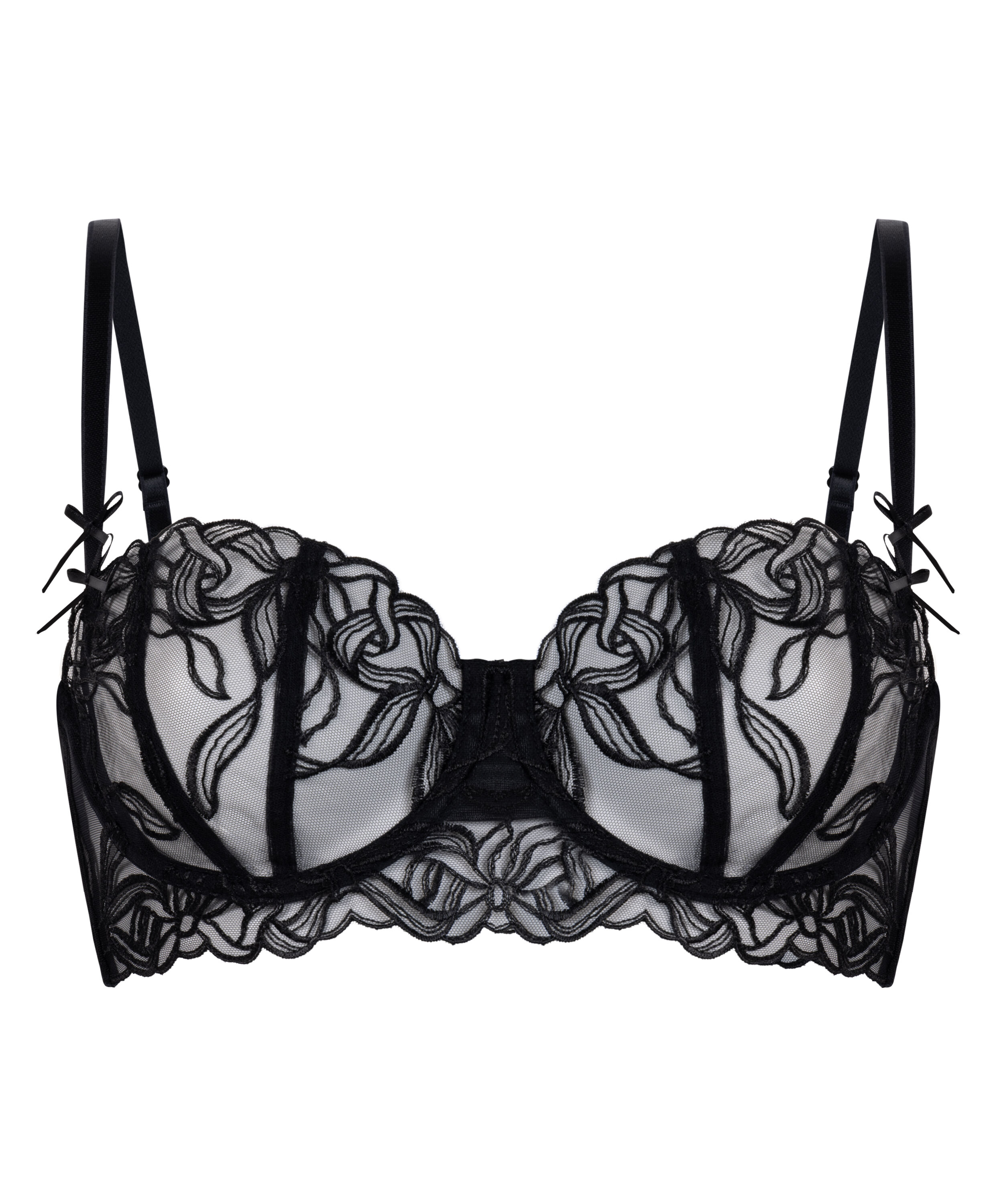 Soutien-gorge &agrave; armatures non-pr&eacute;form&eacute; Beau, Noir