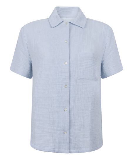 Veste en mousseline, Bleu