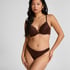 Soutien-gorge &agrave; armatures pr&eacute;form&eacute; push-up Marine, Brun