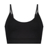 Strappy bralette, Zwart
