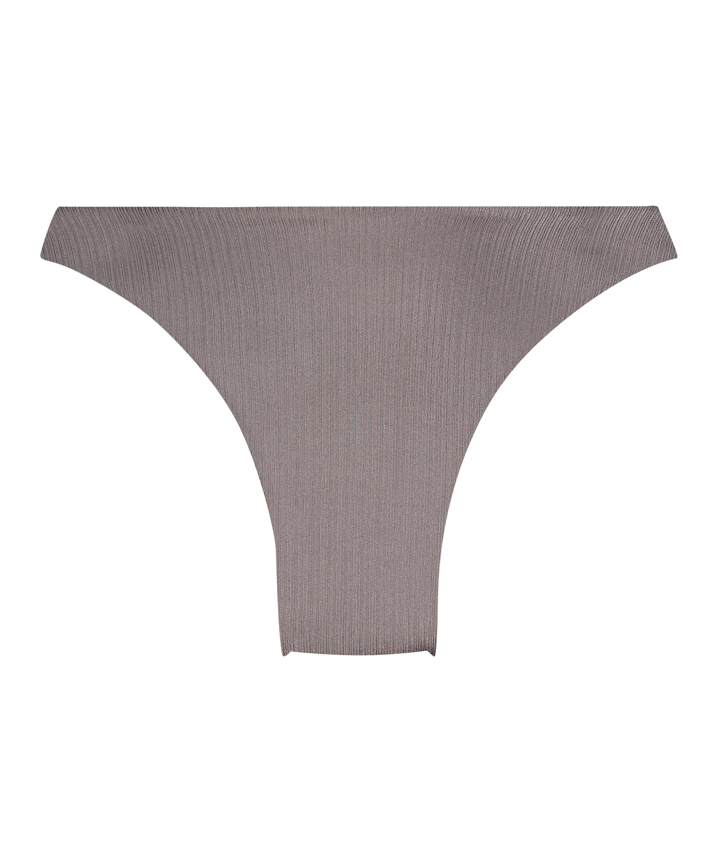 Slip de Bikini Échancrés Luna, Gris, main