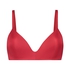 Soutien-gorge sans armatures pr&eacute;form&eacute; Mona, Rouge