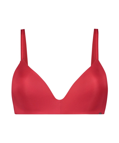 Soutien-gorge sans armatures pr&eacute;form&eacute; Mona, Rouge