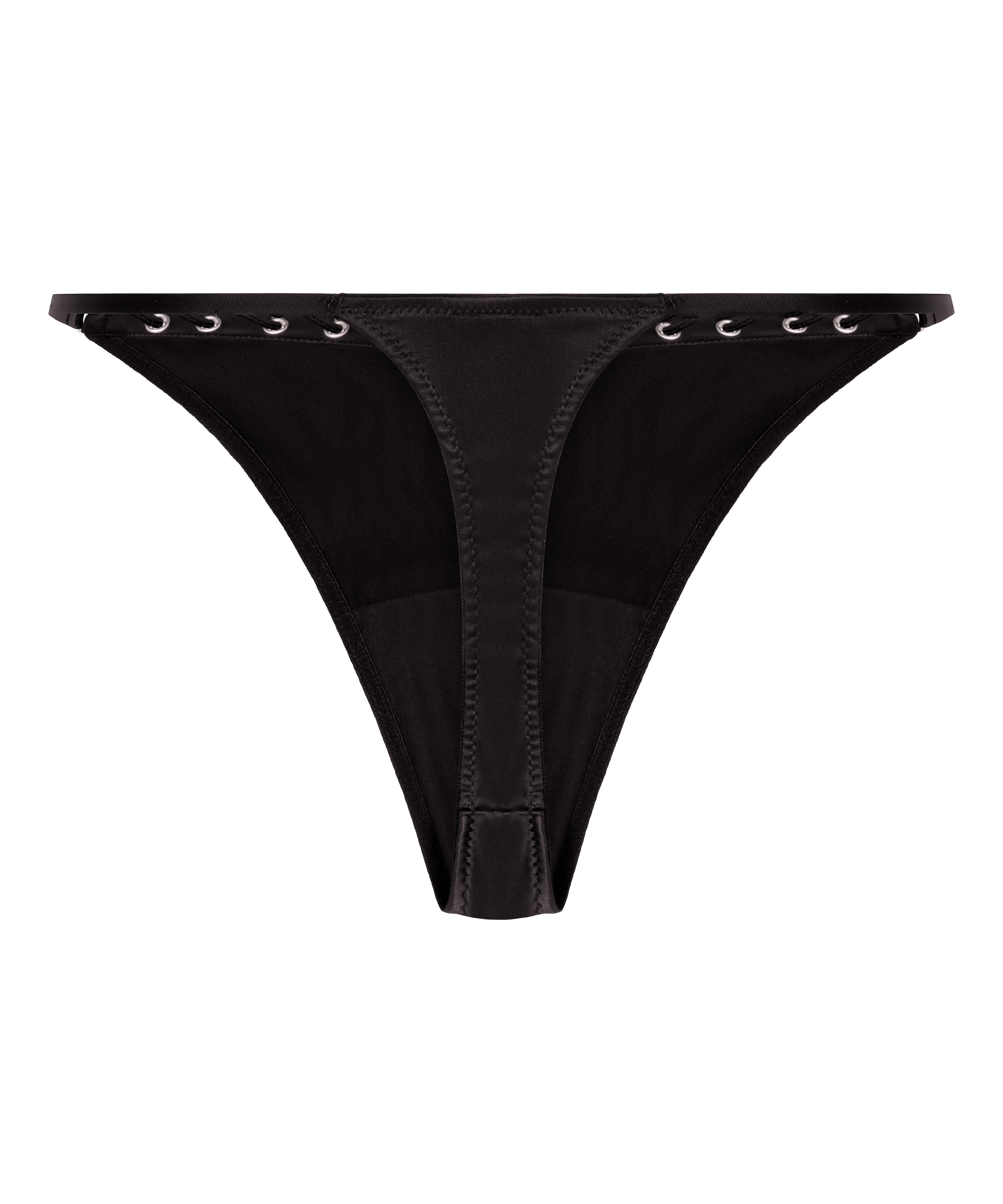 String jambe haute Pina, Noir, main