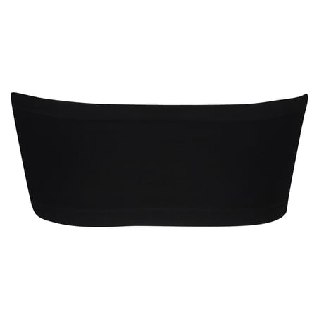 Top bandeau Seamless, Noir