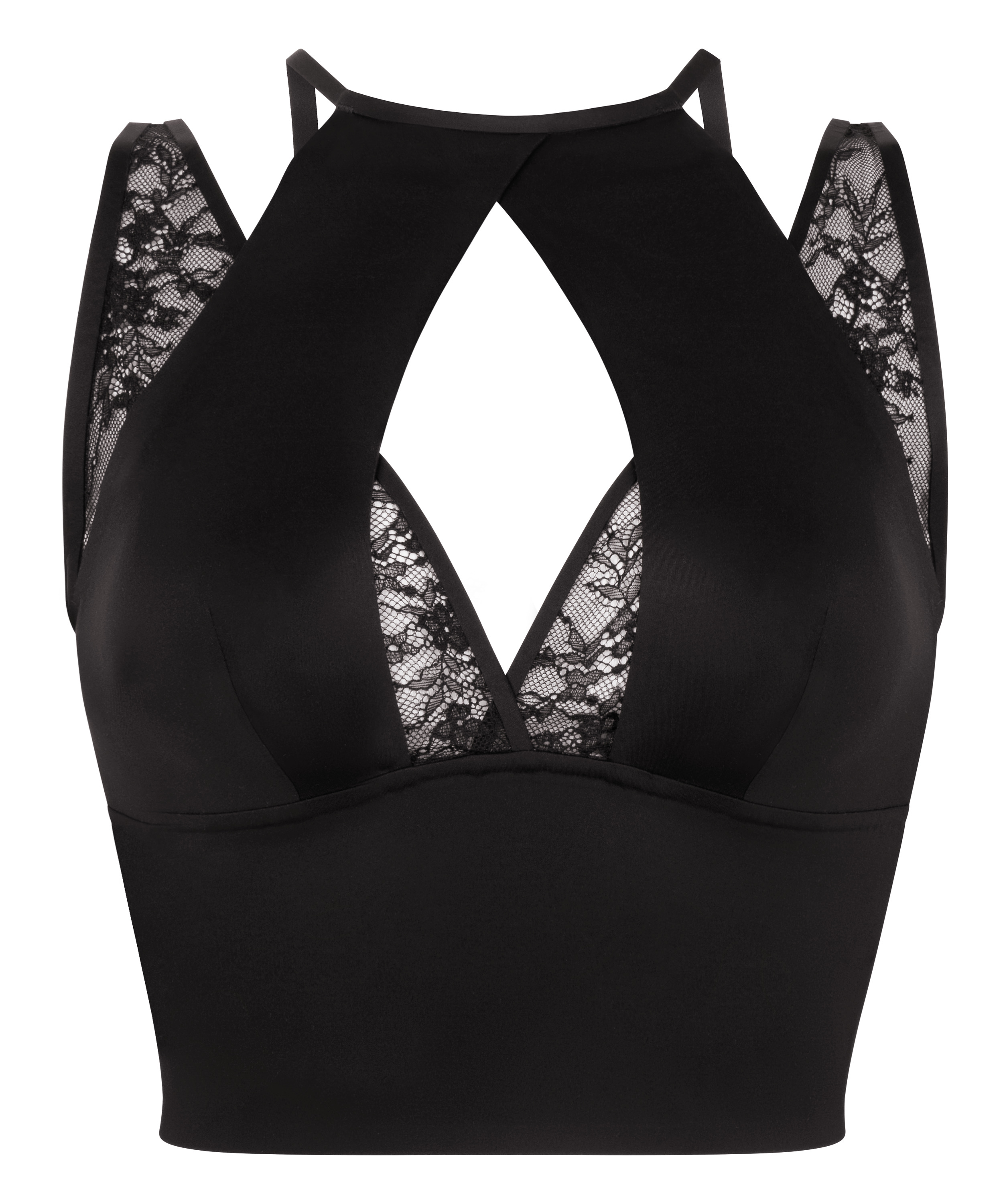 Brassière Vivianne, Noir, main