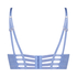 Voorgevormde longline beugel bh Chynna, Blauw